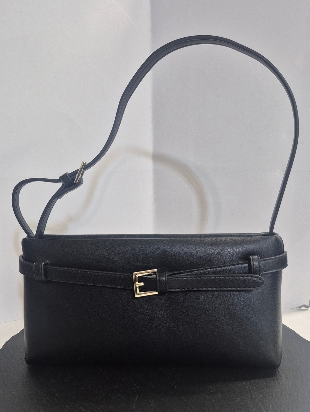 Abercrombie & Fitch Shoulder Bag Purse In Black